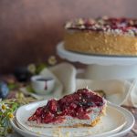 Slivkový cheesecake s makom, Makovo-slivkový cheesecake