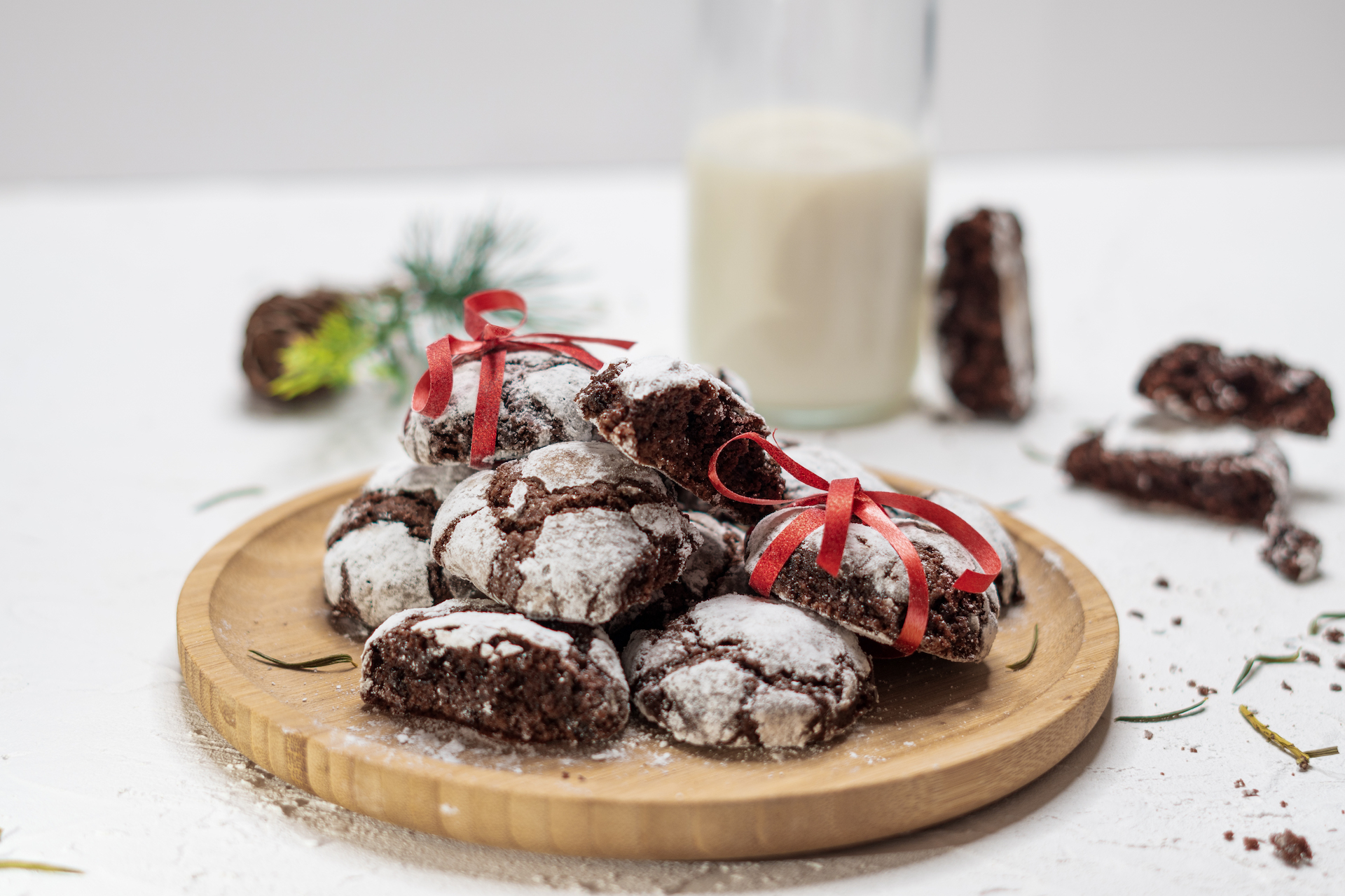 Vianočné pečivo, Crinkles – popukané čokoládové koláčiky