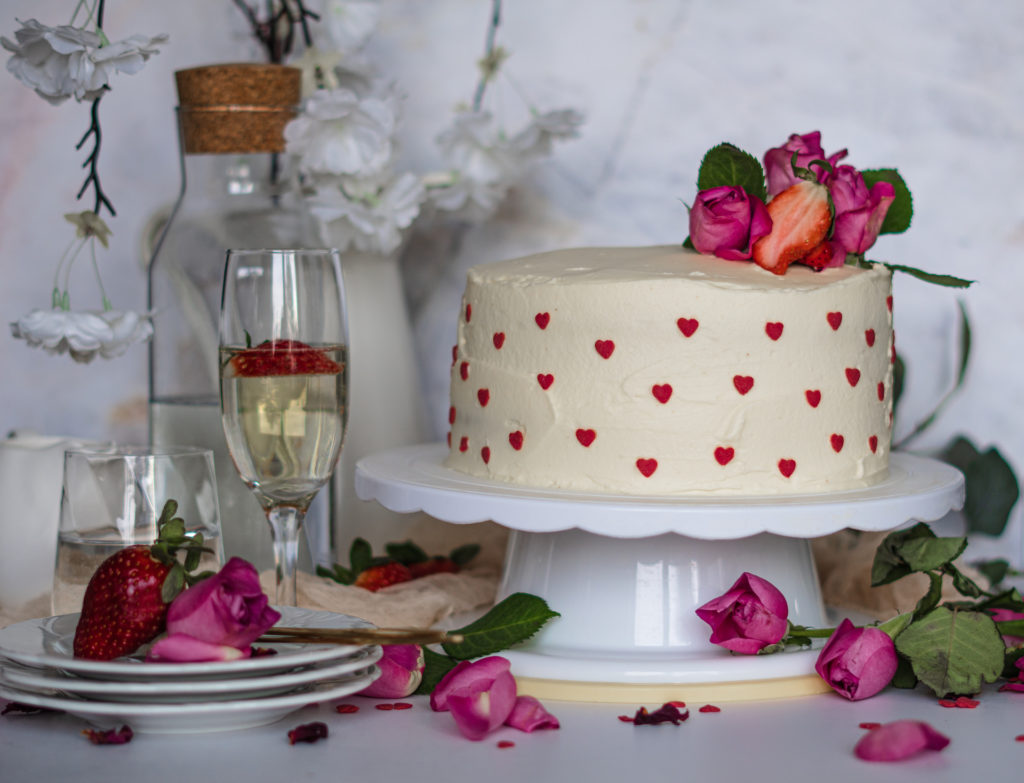 Valentínska torta, Valentínska torta s mascarpone krémom