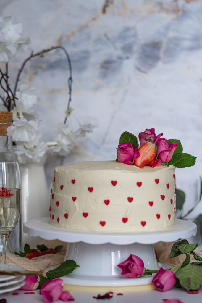 Valentínska torta, Valentínska torta s mascarpone krémom