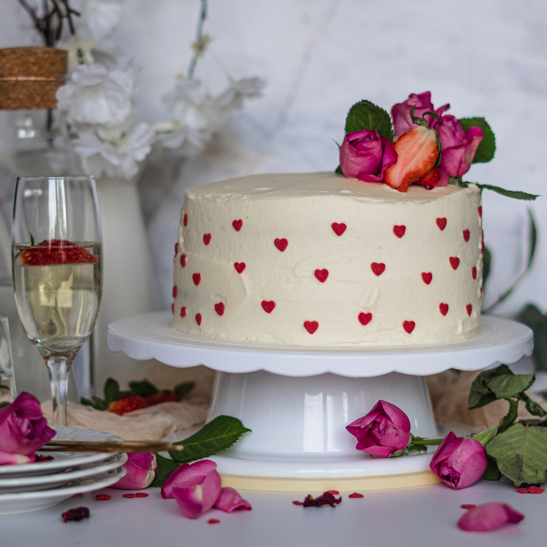 Valentínska torta, Valentínska torta s mascarpone krémom