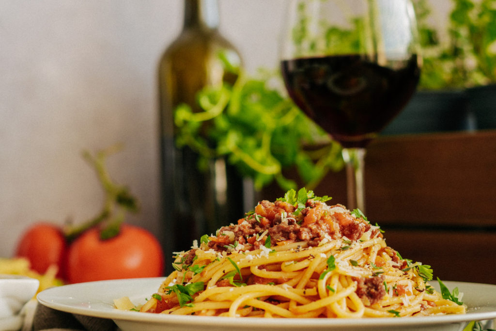 Boloňské špagety, Špagety alla bolognese