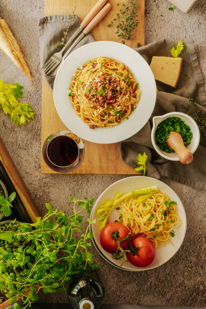 Boloňské špagety, Špagety alla bolognese