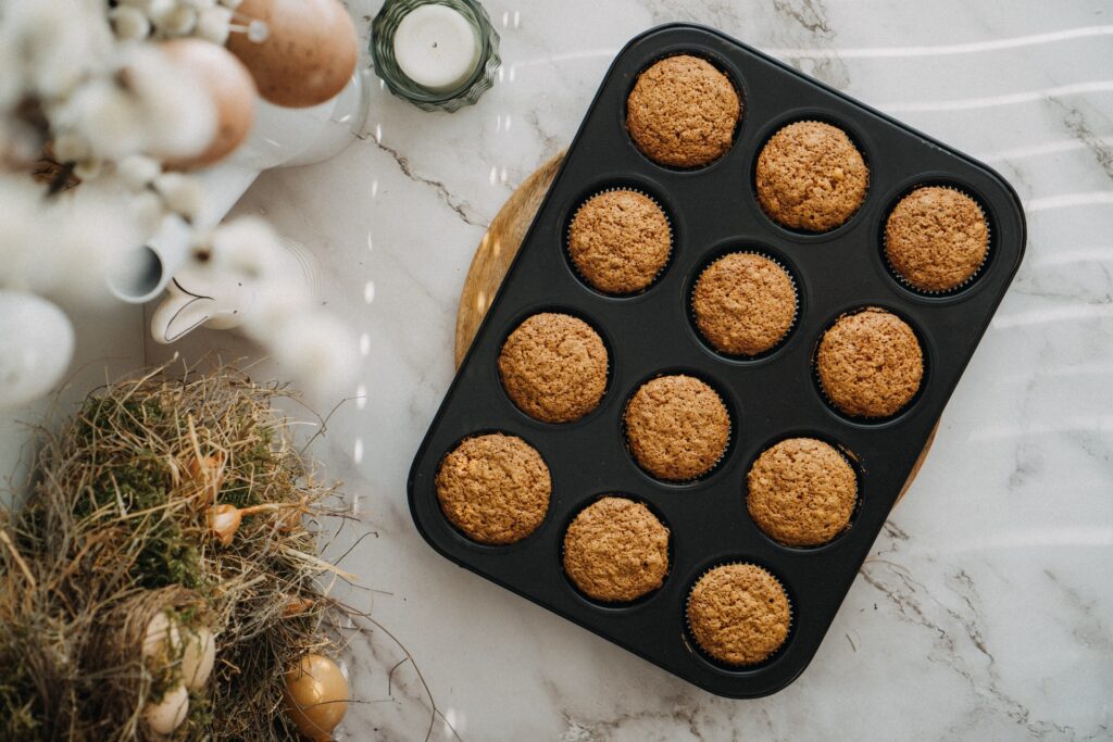 Mrkvové muffinky, Mrkvové muffinky s vlašskými orechmi a mascarpone krémom