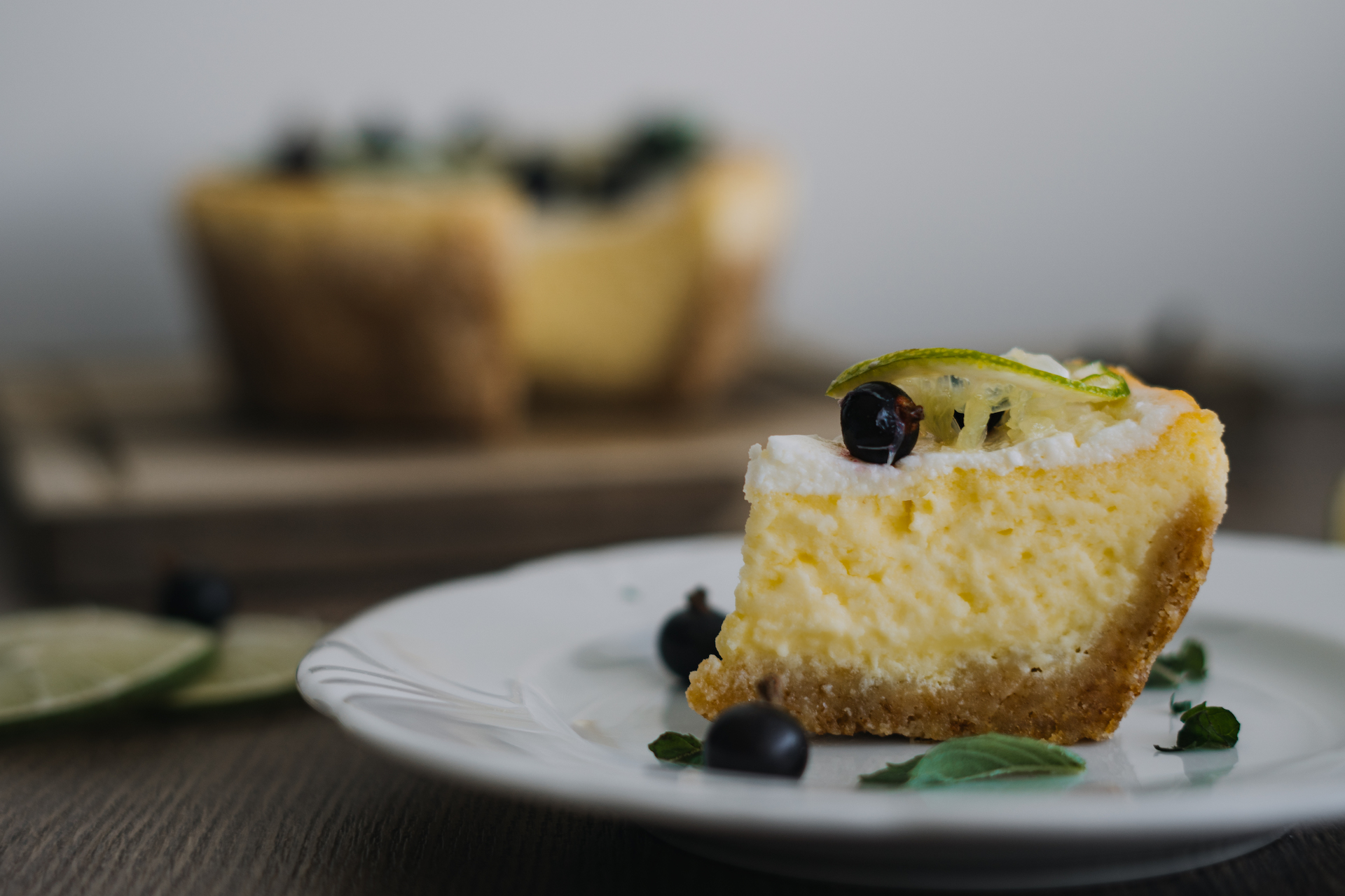 Limetkový mini cheesecake, Limetkový mini cheesecake