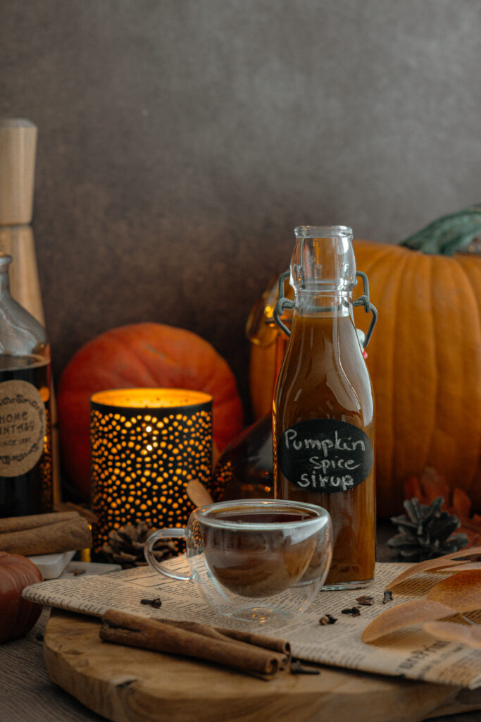 Domáci pumpkin spice sirup, Domáci pumpkin spice sirup