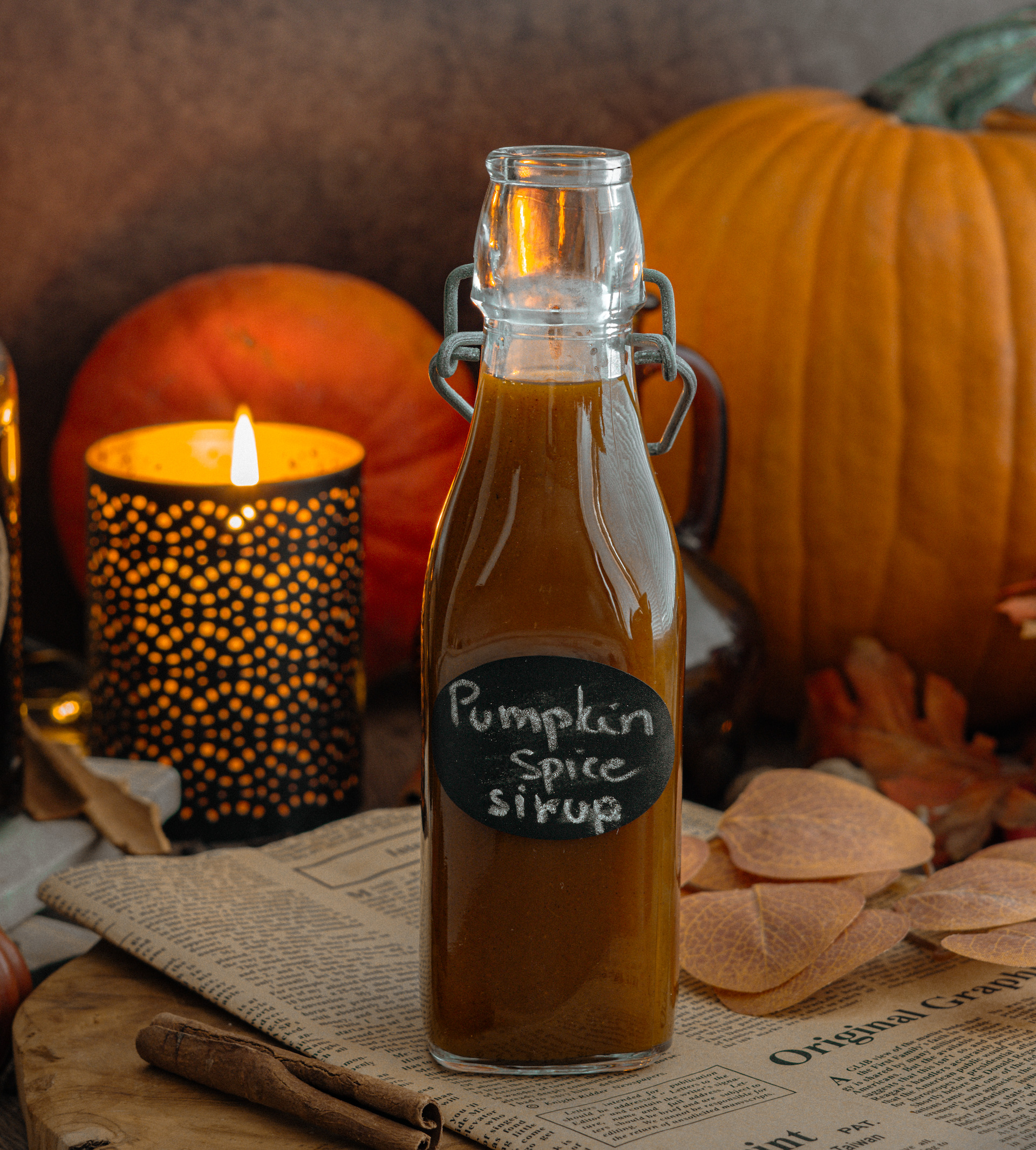 Domáci pumpkin spice sirup, Domáci pumpkin spice sirup