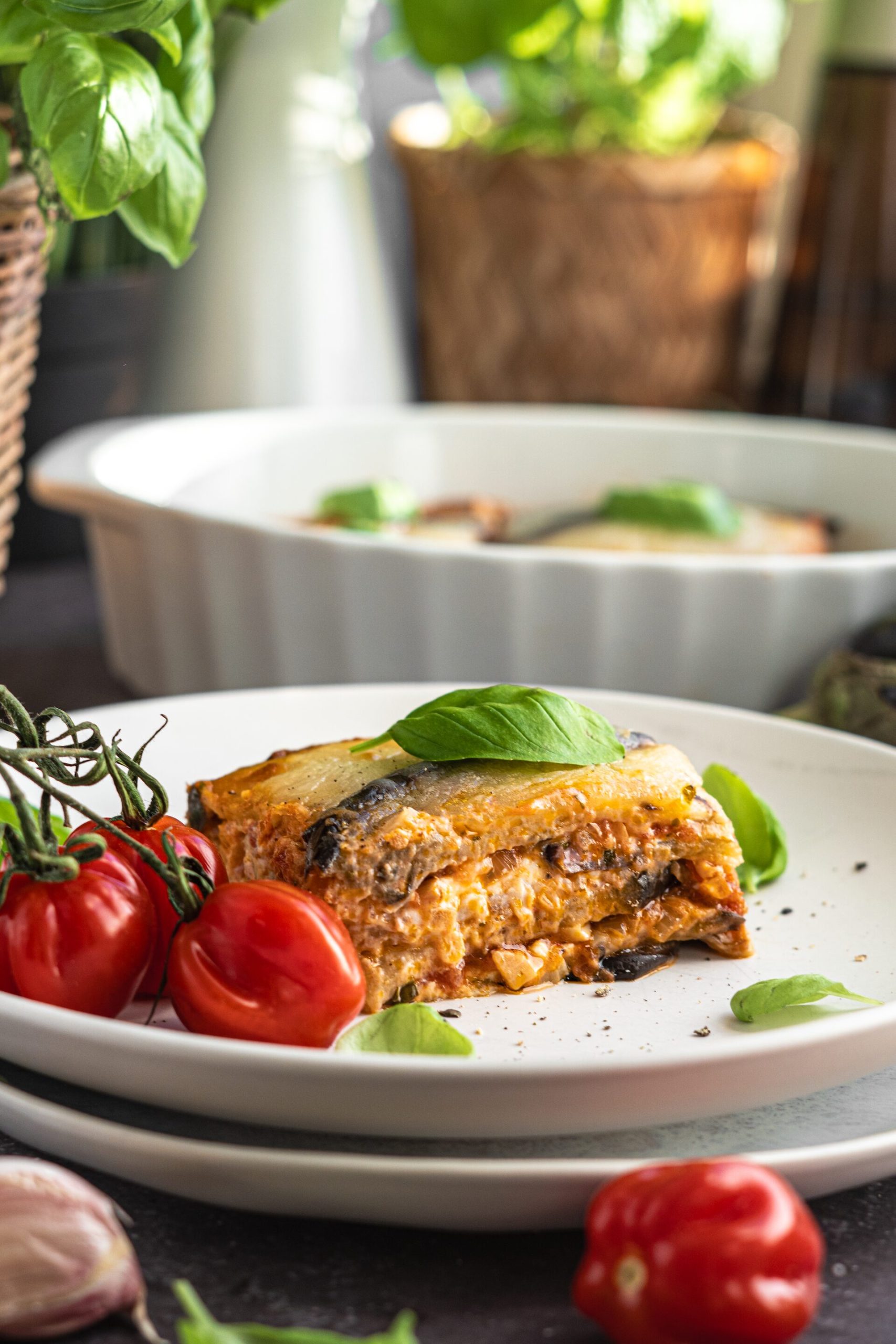 Baklažánové lasagne, Baklažánové lasagne