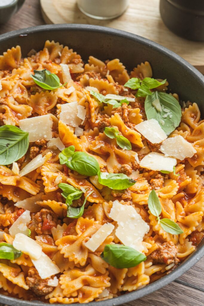 Paradajkov&eacute; cestoviny s mlet&yacute;m m&auml;som, Paradajkov&eacute; cestoviny s mlet&yacute;m m&auml;som