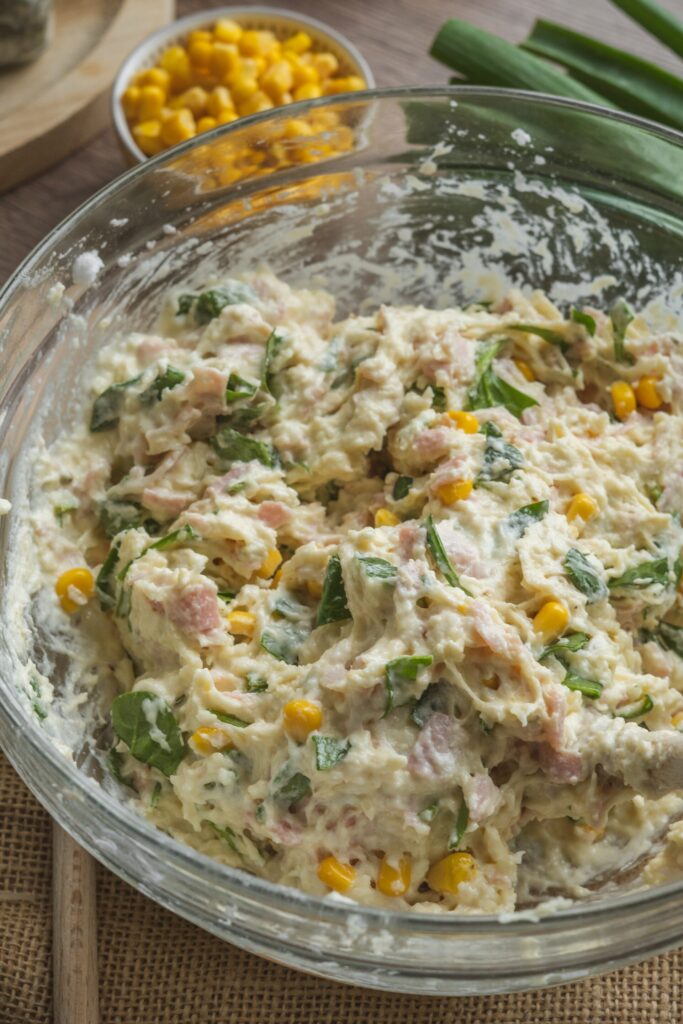 Tvarohov&eacute; muffiny, Tvarohov&eacute; muffinky so &scaron;unkou a syrom