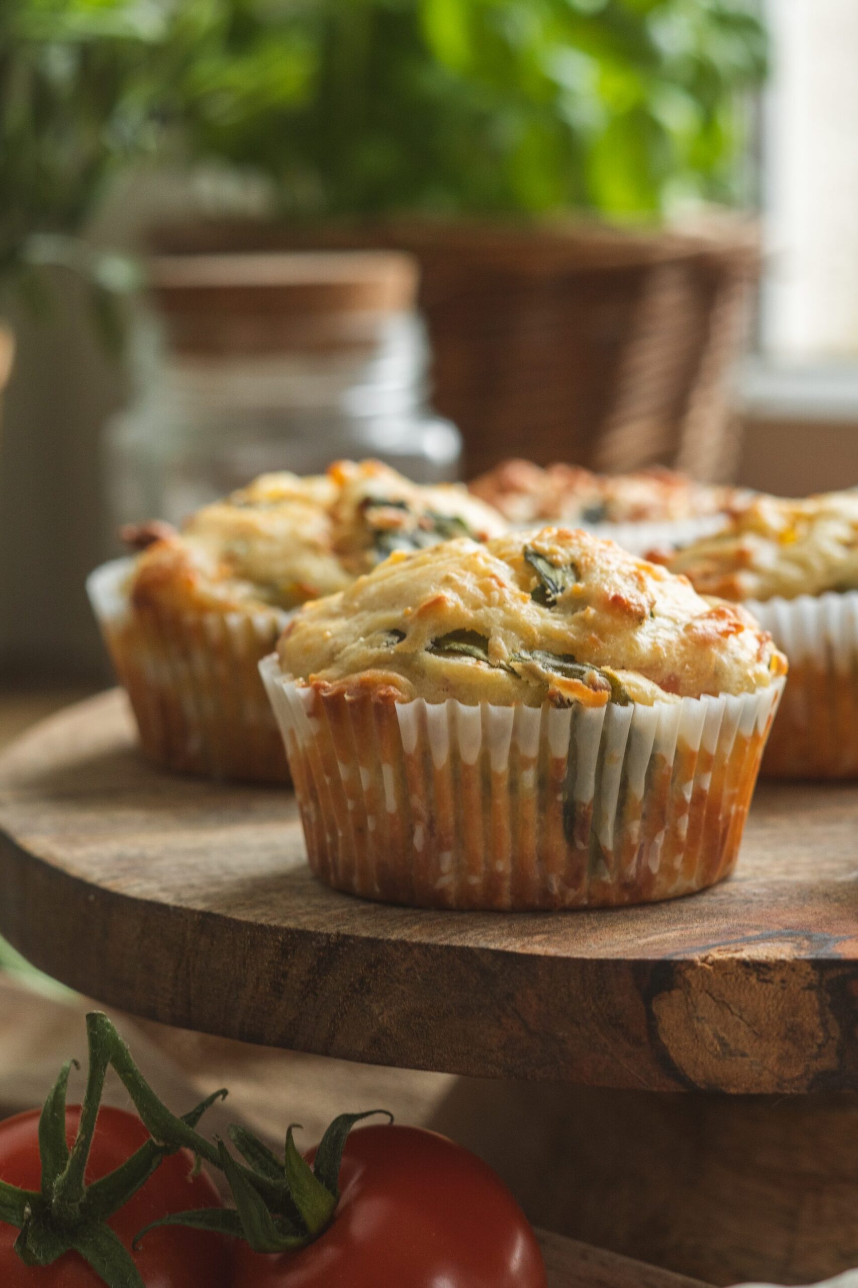 Tvarohov&eacute; muffiny, Tvarohov&eacute; muffinky so &scaron;unkou a syrom