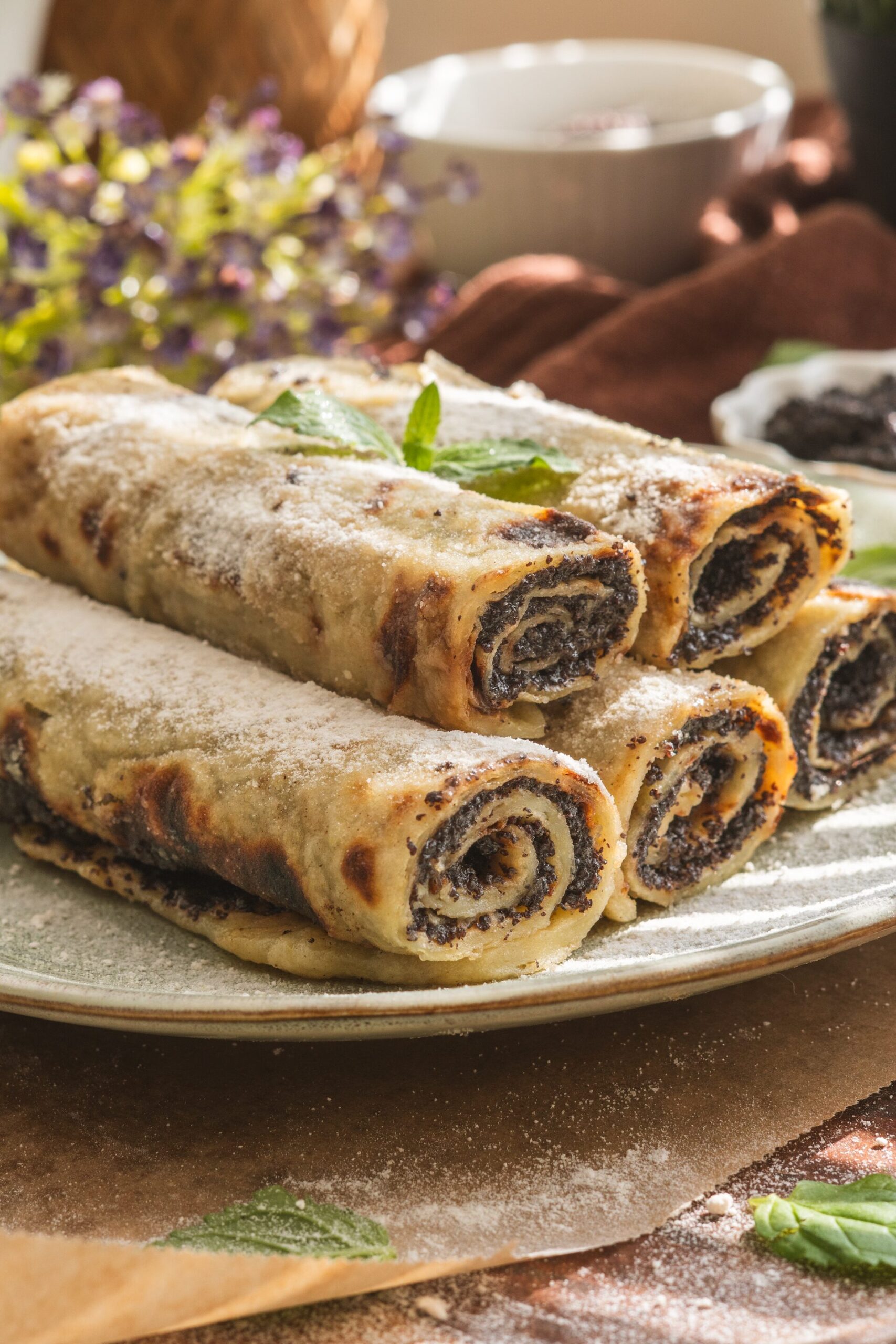 Lokše s makovo-lekvárovou plnkou, Lokše s makovo-lekvárovou plnkou