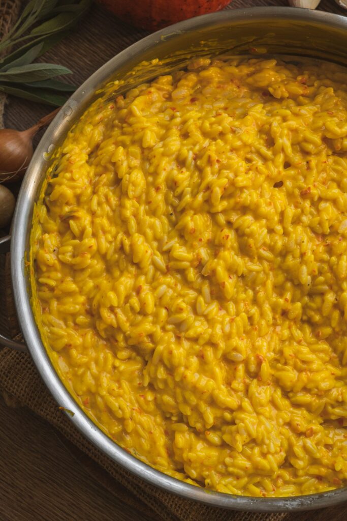 Jesenné Orzo s pečenou tekvicou a bryndzou, Jesenné Orzo s pečenou tekvicou a bryndzou