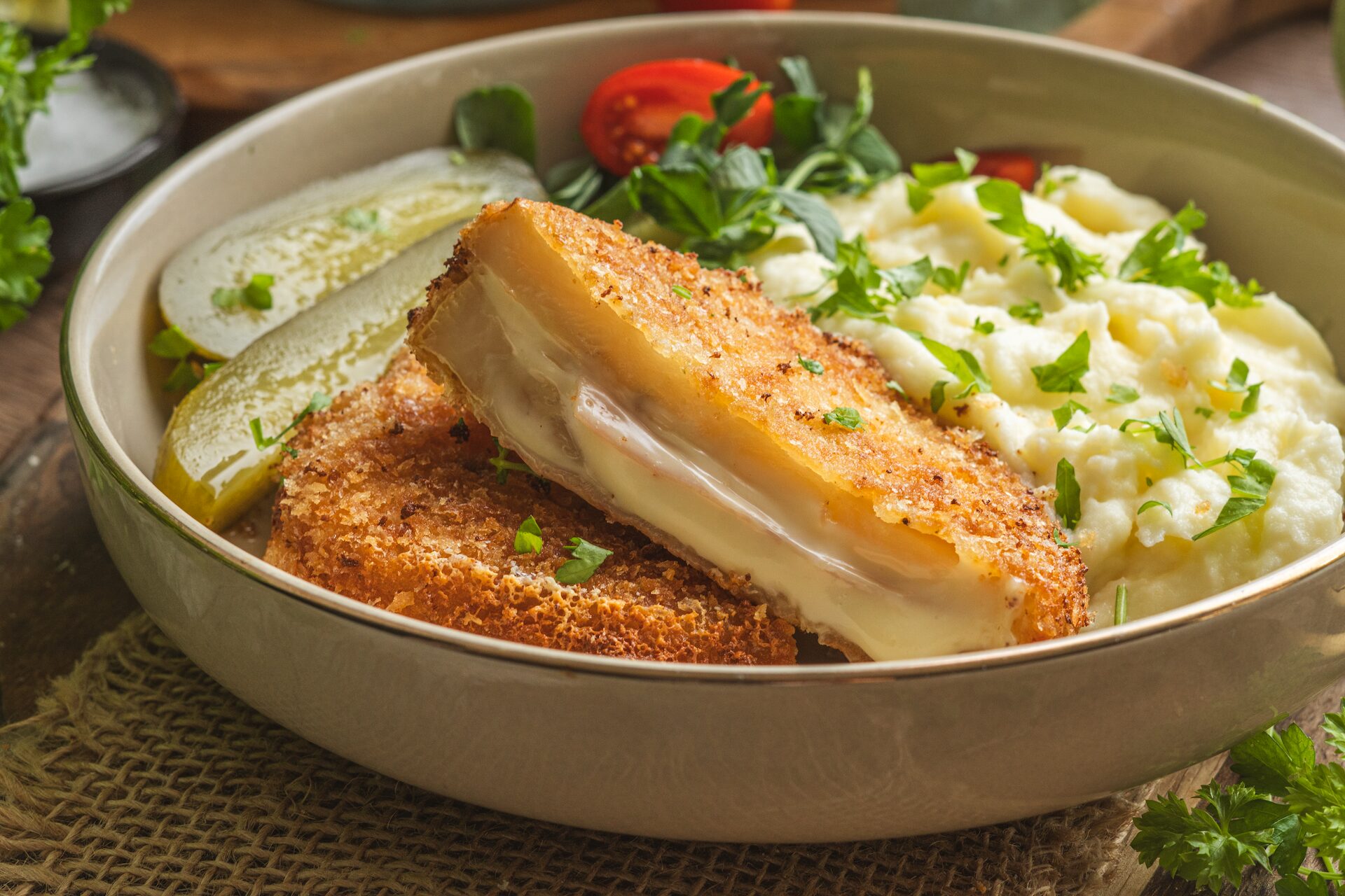 Zelerový Cordon Bleu, Zelerový Cordon Bleu